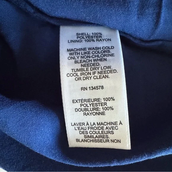 Vineyard Vines Painted Dots Sleeveless Dress. Size: 2 - Picture 9 of 12